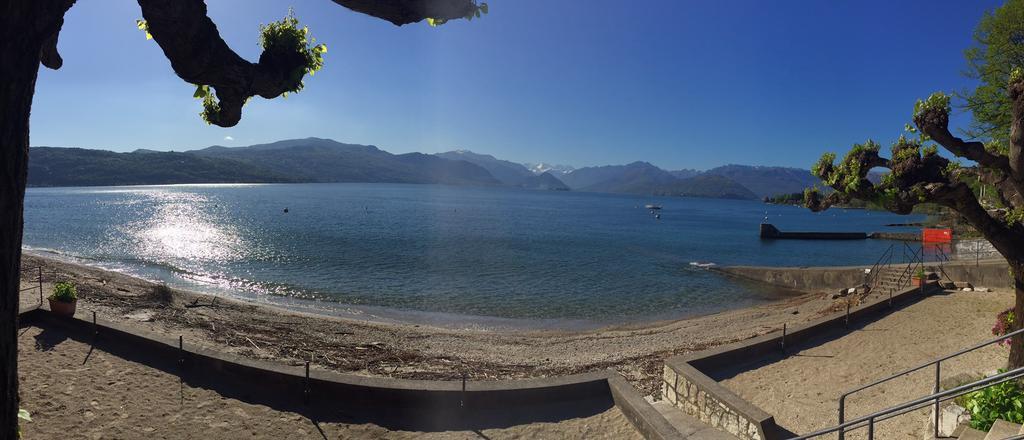Albergo Riva Reno Di Leggiuno Bagian luar foto