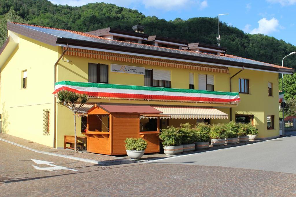 Albergo Riva Reno Di Leggiuno Bagian luar foto